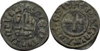 Kreuzfahrer Epirus Korfu Denier Philippe de Taranto (1294-1313). -