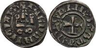 Kreuzfahrer Epirus Korfu Denier Philippe de Taranto (1294-1313). -