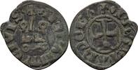 Kreuzfahrer Epirus Korfu Denier Philippe de Taranto (1294-1313). -