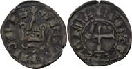 Kreuzfahrer Epirus Korfu Denier Philippe de Taranto (1294-1313). -