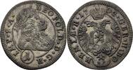 RDR Böhmen Kuttenberg 1 Kreuzer Leopold I. (1657 - 1705) -