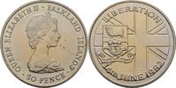 Großbritannien Falkland Inseln 50 Pence Elizabeth II. -