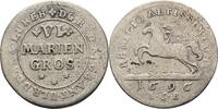 Braunschweig-Wolfenbüttel 6 Mariengroschen Rudolf August und Anton Ulrich 1685-1704 -