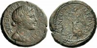 Makedonien Bronze Marcus Antonius und Octavianus