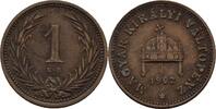 Österreich Ungarn Kremnitz 1 Filler 1902 ss 6,00 EUR Differenzbesteuert nach §25a UStG zzgl. 2,00 EUR Versand