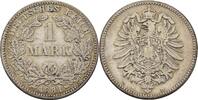 1 Mark 1881 D Deutsches Reich  ss
