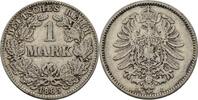 1 Mark 1885 J Deutsches Reich  ss