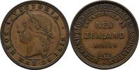 Penny Token 1871 Neuseeland New Zealand Victoria (1837-1901) ss