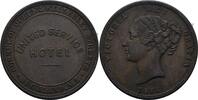 Neuseeland New Zealand Penny Token Victoria (1837-1901) -