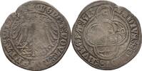 Brandenburg Ansbach Schwabach 1/2 Schilling 1513 Friedrich IV. der Ältere 1495-1515 ss