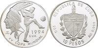 Kuba 10 Pesos Fußball WM -