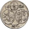 Salzburg, Bistum Einseitiger 1/2 Kreuzer Max Gandolph von Küenburg,1668-1687 -