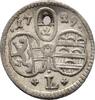 Salzburg, Bistum Einseitiger 1/2 Kreuzer Leopold Anton Eleutherius von Firmian 1727-1744. -