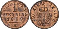 Preußen Berlin Pfennig Wilhelm I., 1861-1888 -