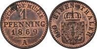 Preußen Berlin Pfennig Wilhelm I., 1861-1888 -
