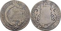 Taler 1766 RDR Burgau Günzburg Maria Theresia, 1740-1780 Henkelspur, s