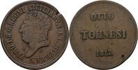 Italien Neapel Sizilien 8 Tornesi Ferdinand I. -