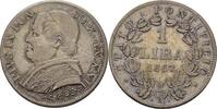 Italien 1 Lira Pius IX., -
