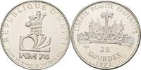 Haiti 25 Gourdes Fußball WM -
