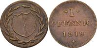 Frankfurt 1 Pfennig Judenpfennig -