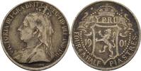 Großbritannien 4 1/2 Piastres Victoria, 1837-1901 -
