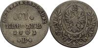 Preussen für Ansbach Bayreuth 6 Kreuzer Friedrich Wilhelm III, 1797-1840 -