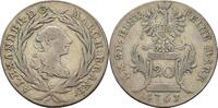 Brandenburg Ansbach 20 Kreuzer Alexander, 1757-1791 -