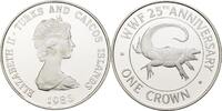 Turks and Caicos Islands 1 Crown Felsenleguan -