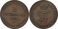 Mecklenburg Schwerin 2 Pfennige 1872 B ss 13,00 EUR  zzgl. 2,00 EUR Versand