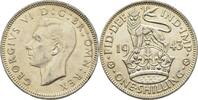 Großbritannein 1 Shilling 1943 George VI., 1936-1952 ss 15,00 EUR  zzgl. 2,00 EUR Versand