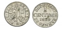 Schweiz Genf Centime