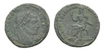 RÖMISCHE KAISERZEIT 1/2 Follis Divo Constantius I., 305 - 306 Mzst. Siscia