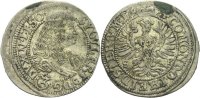 Schlesien Württemberg Öls 3 Kreuzer Sylvius Friedrich, 1664-1697