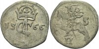 Polen Litauen II Denar Sigismund August von Polen, 1547-1572