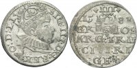 Polen Riga Dreigröscher Sigismund III., 1587 - 1632