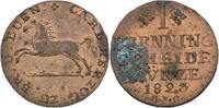 Braunschweig Wolfenbüttel Pfennig Karl II., 1815 - 1830 -