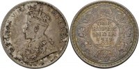 British Indien Rupee George V., 1910 - 1936 -