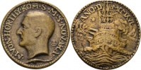 Ungarn Bronzegußmedaille