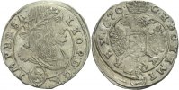 RDR Böhmen Prag (?) 3 Kreuzer Leopold I., 1657 - 1705.