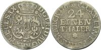 Sachsen 1/24 Taler Friedrich August II., 1733 - 1763