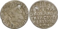 Schweden Elbing 3 Gröscher Gustav II. Adolf, 1626 - 1632.