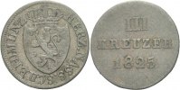 Nassau 3 Kreuzer Wilhelm, 1816 - 1839
