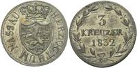 Nassau 3 Kreuzer Wilhelm, 1816 - 1839