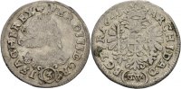 RDR Schlesien Glatz 3 Kreuzer Ferdinand III., 1637 - 1657