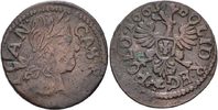 Polen Litauen Cu Schilling Johann Casimir, 1649-1668.