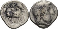 Kelten Ostkelten Tetradrachme