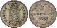 Nassau Kreuzer Wilhelm (1816 - 1839)