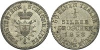 Schaumburg Lippe 1/2 Silbergroschen Georg Wilhelm, 1807 - 1860.