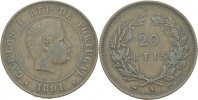 Portugal 20 Reis Karl I.