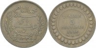 Tunesien 5 Centimes Muhammad Al-Nasir -